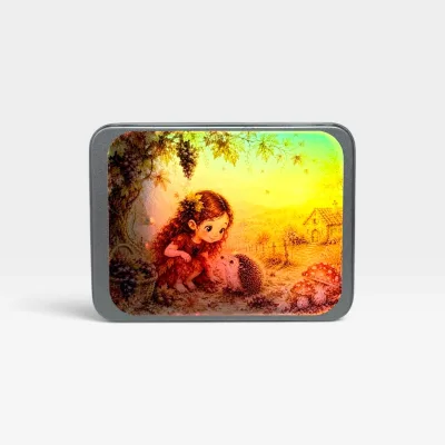 Puzzle Frâncușa | 120 piese | în cutie metalică - fotografia 3